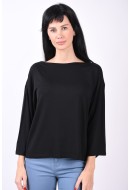 Bluza Dama Vero Moda Vmfiona 7/8 Boatneck Black